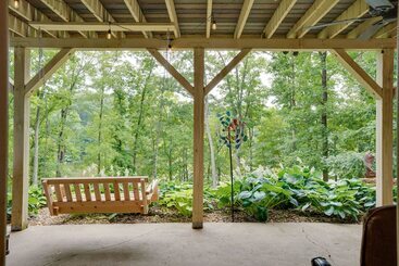 Landhus Lakefront Cadiz Home W/ Hot Tub!