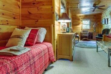 بيت ريفى Secluded & Rustic Cabin On South Toe River!