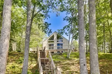 Mökkimajoitus Waterfront Lake Arrowhead Home W/ Dock!