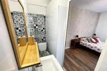 Hotel Gite Urbain Mafate Café