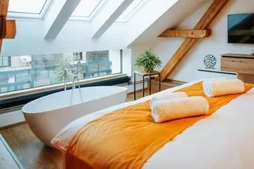 Hotelli Galerie Mlýn žeraviny