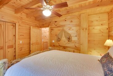 بيت ريفى Luxurious Mountain Cabin W/ Chestatee River Access