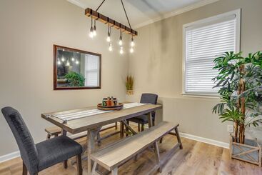 별장 Lakefront Georgia Abode W/ Dock & Screened Patio!