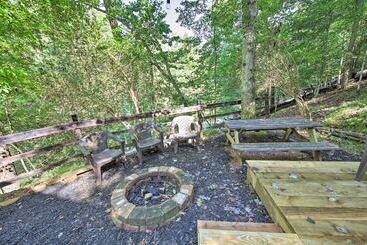 بيت ريفى Pet Friendly Ellijay Cabin In The Woods On 1 Acre!