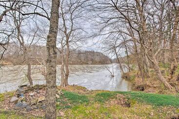 بيت ريفى Ranch Home W/ Front Porch On Etowah River!