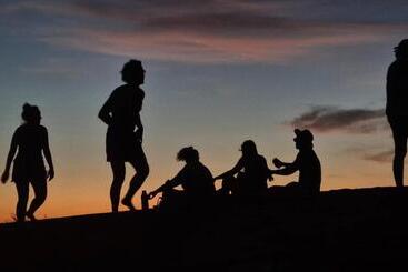 פנסיון Hostel Rancho Relaxo