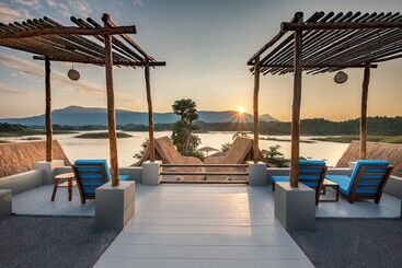 호텔 The Sanctuary Nam Ngum Beach Resort