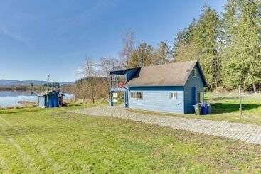 Hus på landet Lakefront Roy Cabin ~ 40 Mi To Mount Rainier!
