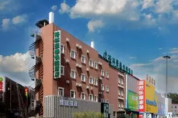 Hotelli Greentree Inn Beijing Chaoyang Shilihe Antique Cit