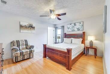 کلبه Peaceful Panama City Home W/ Fenced Backyard!