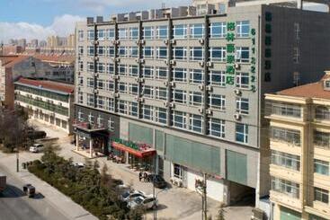 בית מלון כפרי Greentree Inn Heze Chengwu County Daminghu Road