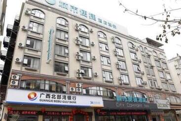 Hotel City Comfort Inn Wuzhou High Speed Railway Station Canghai Lake Park