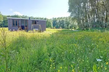 Mökkimajoitus The Heartwood   Luxury Cabin Near York