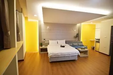 تختخواب و صبحانه No. 21 Jiaoxi Hot Spring Homestay