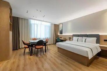 ホテル Greentree Inn Langfang Bazhou Railway Station West Yingbin Road Express