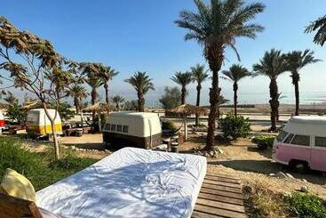 فندق صغير Ein Gedi Camp Lodge