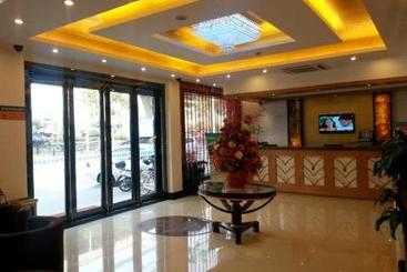 Otel Greentree Inn Shanghai Pudong Airport Huaxia East Road Express