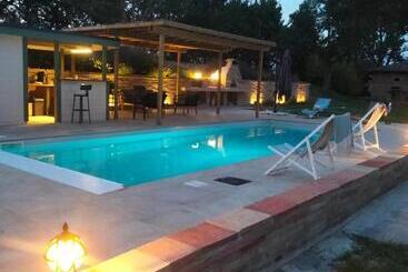 펜션 Chambres D'hôtes Le Loubet