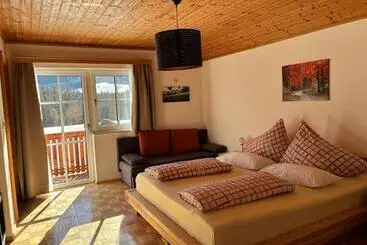 Bed and Breakfast Haus Egglmeier Doppelzimmer Mit Bergblick