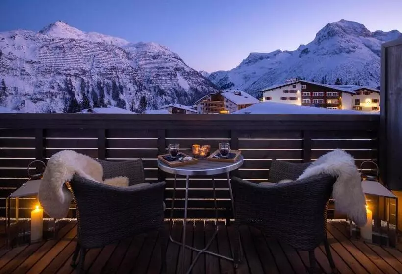 בית מלון כפרי Bergkristall Oberlech