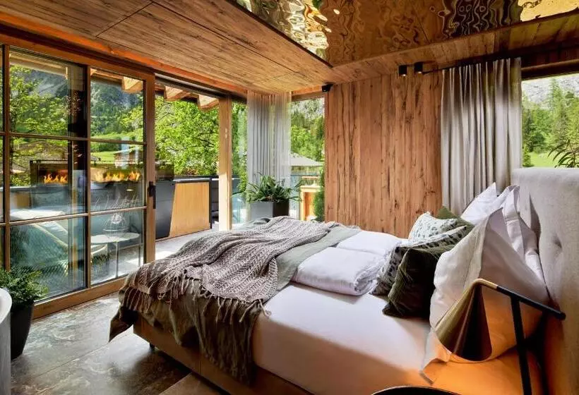 Отель Gramai Alm Alpengenuss & Natur Spa