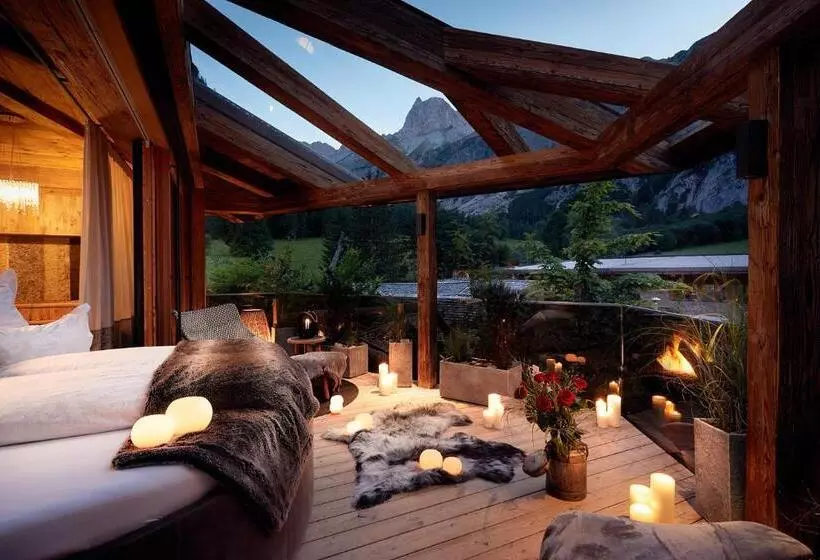 Отель Gramai Alm Alpengenuss & Natur Spa