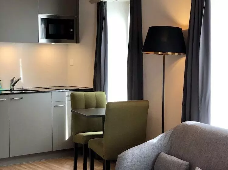 בית מלון כפרי Marco Polo Business Apartments Sonne Bremgarten