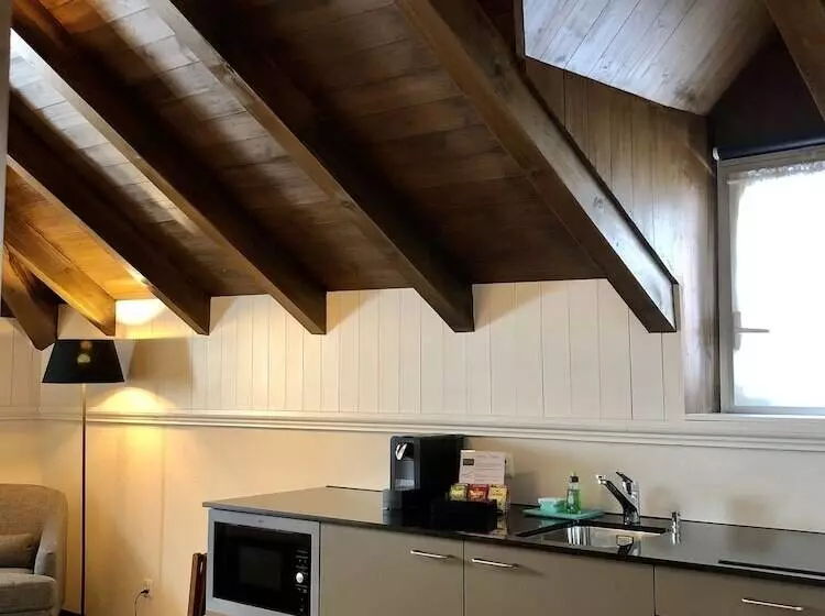 בית מלון כפרי Marco Polo Business Apartments Sonne Bremgarten