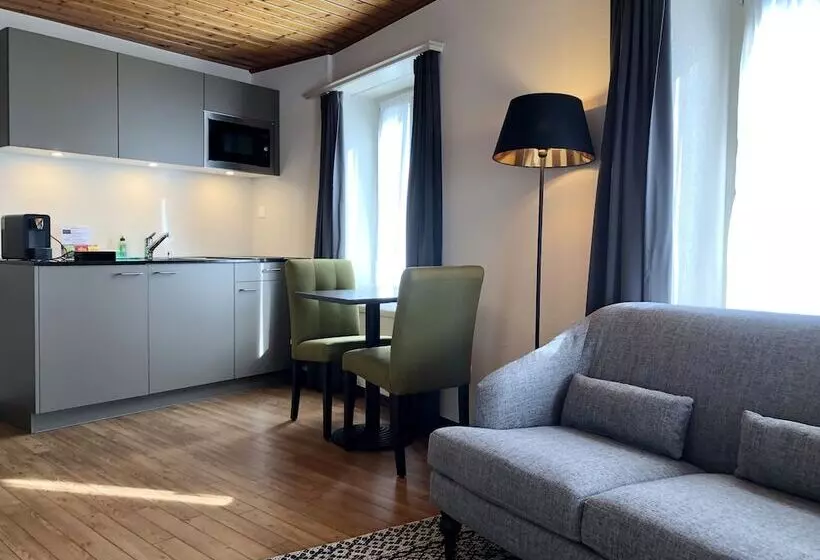 בית מלון כפרי Marco Polo Business Apartments Sonne Bremgarten