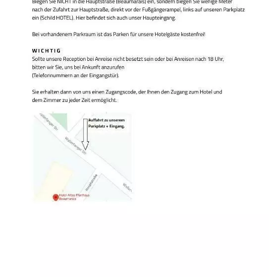 호텔 Altes Pfarrhaus Beaumarais