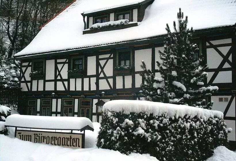 Отель Zum Burgergarten