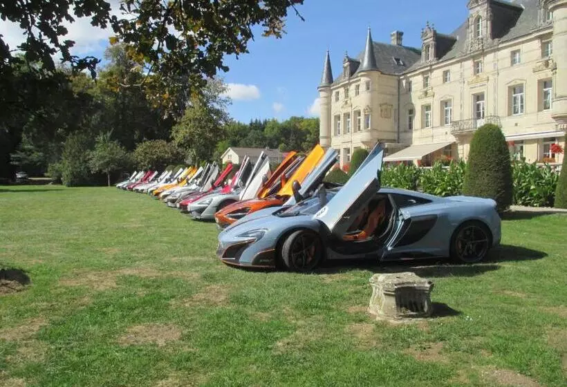 בית מלון כפרי Château Des Monthairons Hôtel Restaurant Gastromaison Spa Privatif