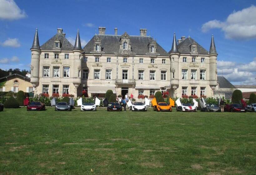 호텔 Château Des Monthairons Hôtel Restaurant Gastromaison Spa Privatif