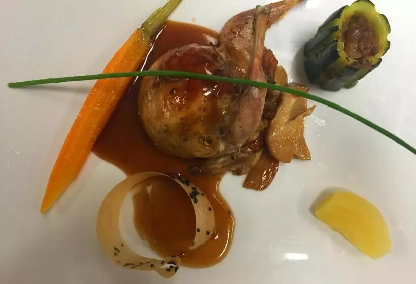 Отель Restaurant Aux Trois Roses