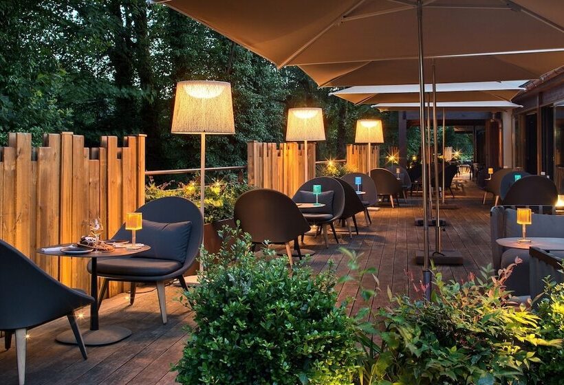 فندق La Cheneaudière Hôtel Spa Relais & Châteaux