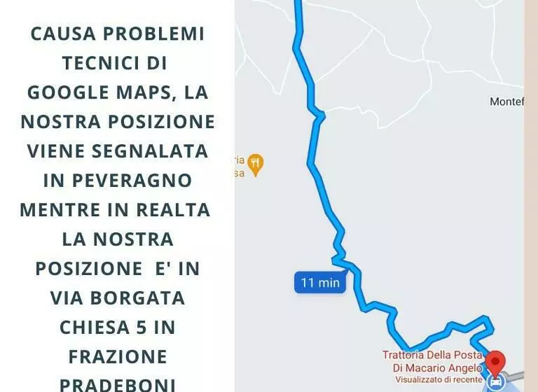 Отель Trattoria Della Posta