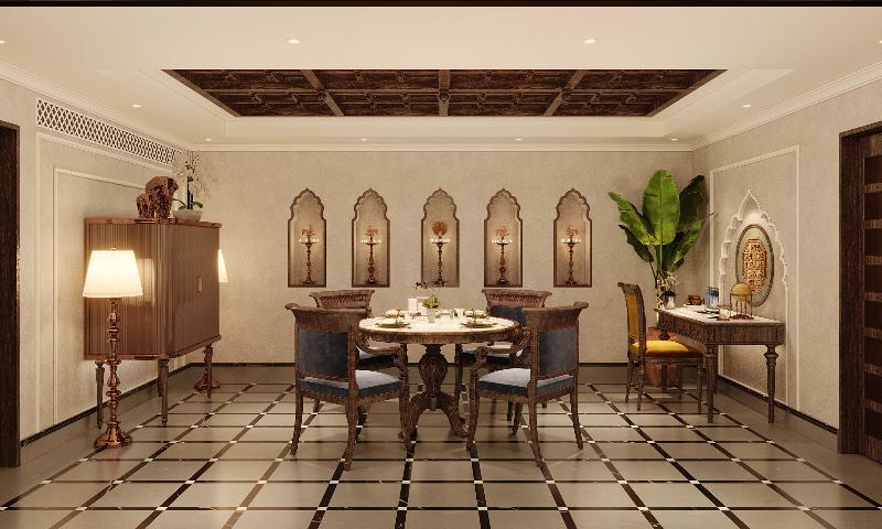 בית מלון כפרי Taj Usha Kiran Palace, Gwalior