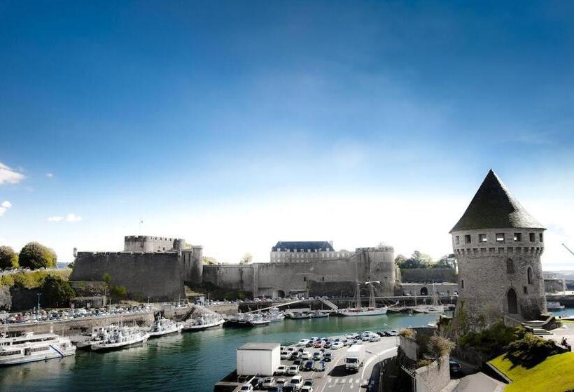 בית מלון כפרי La Paix Hôtel Contemporain Brest Centre Ville