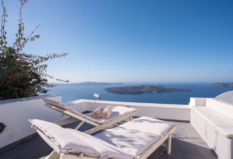 Karpimo Horizon Caldera View With Private Hot Tub