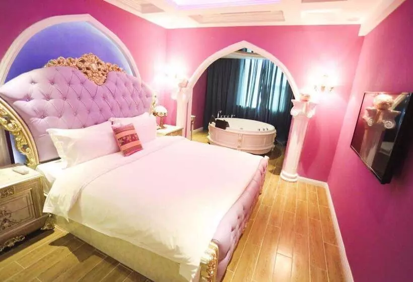 ペンション Tianelian Lovers Theme Hotel Sanya