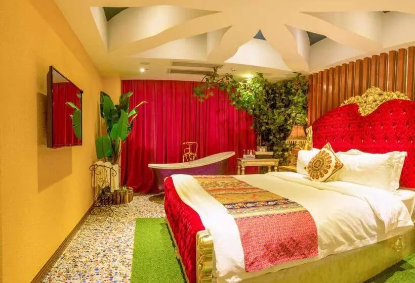 ペンション Tianelian Lovers Theme Hotel Sanya