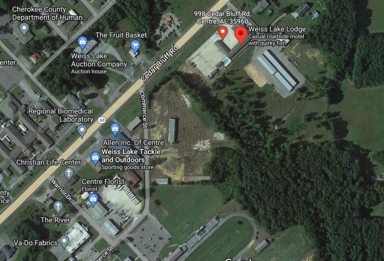 モーテル Weiss Lake Lodge