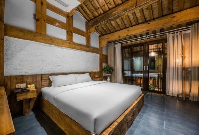 Gästgiveri Floral Langzhong Pangmen College