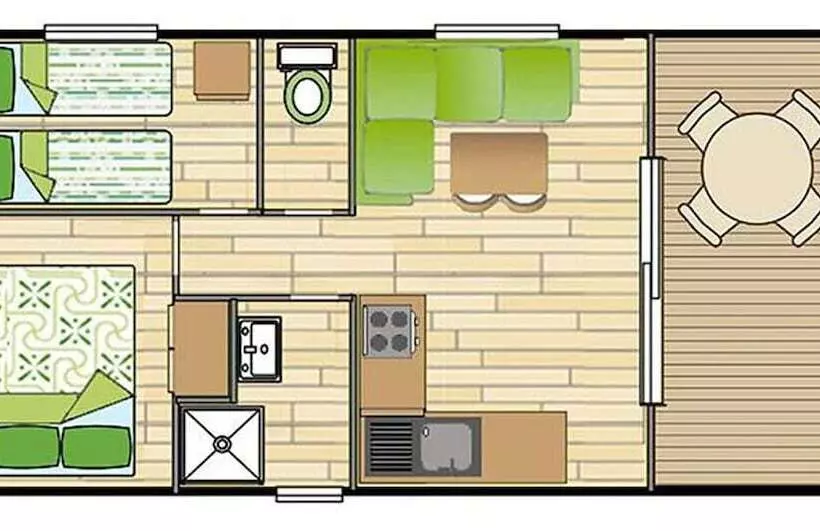 Hotelli Camping La Célestine