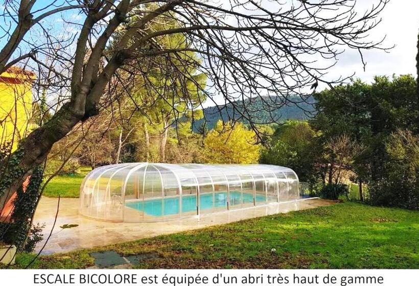 Rare   Escale Bicolore   Bas De Villa Privé Proche De Cassis   Piscine Chauffée Pendant L été