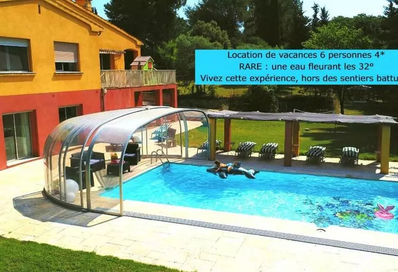 Rare   Escale Bicolore   Bas De Villa Privé Proche De Cassis   Piscine Chauffée Pendant L été
