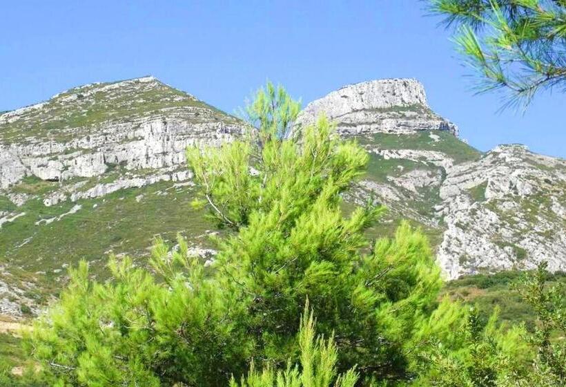 Rare   Escale Bicolore   Bas De Villa Privé Proche De Cassis   Piscine Chauffée Pendant L été