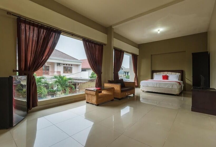 بنسيون Reddoorz Syariah Near Taman Air Mancur Bogor
