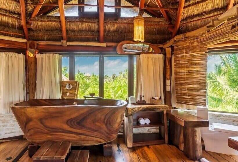 فندق Kanan Tulum Treehouse, Rooftop, Beach Club & Spa   Adults Only