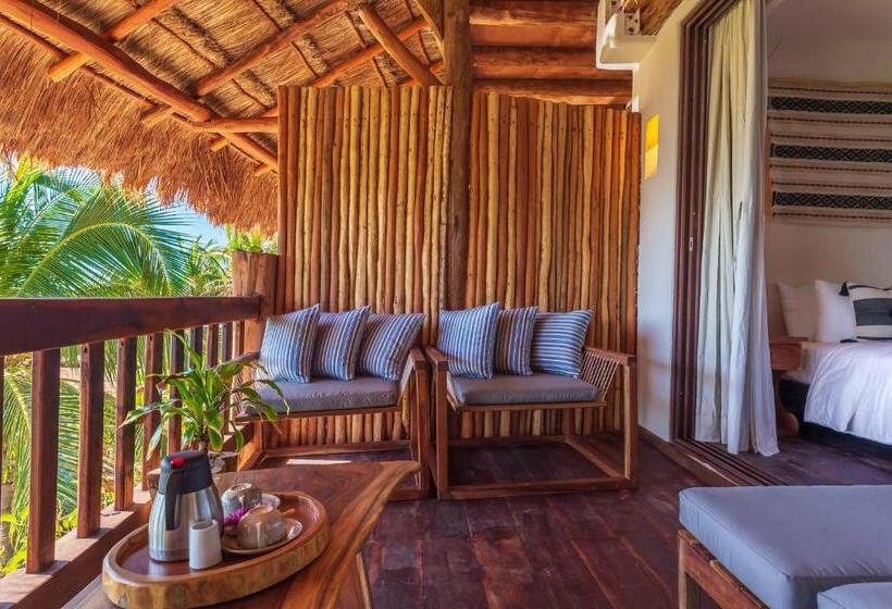 فندق Kanan Tulum Treehouse, Rooftop, Beach Club & Spa   Adults Only